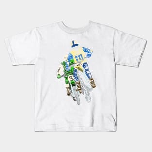 Vintage Motorcycle Motocross Kids T-Shirt